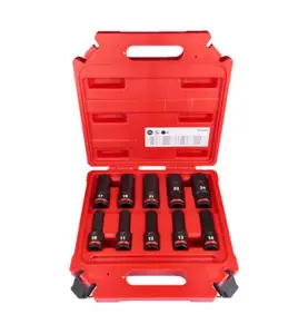 KRAFTHYLSSATS 1/2" LÅNG 10-PACK MILWAUKEE
