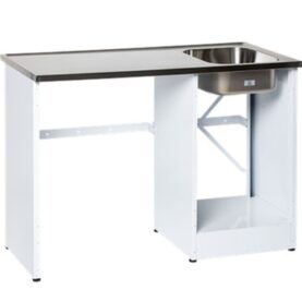 TVÄTTBÄNK 1200 HALV ÖPPEN OM VIT HÖGER NIMO