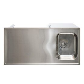 BÄNKPLAN LÖST FÖR TVÄTTBÄNK MED FYRKANTIG LÅDA 1200X600X30 NIMO