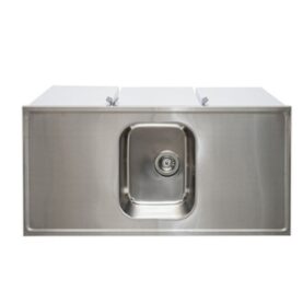 BÄNKPLAN MITT, LÖST FÖR TVÄTTBÄNK MED FYRKANTIG LÅDA 1200X600X30 NIMO