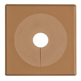 VULKBRICKA 12-22 MM 48X48 MM ENKEL DELBAR BRUN FALUPLAST