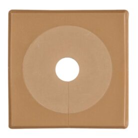 VULKBRICKA 12-16 MM 38X38 MM ENKEL DELBAR BRUN FALUPLAST