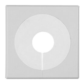 VULKBRICKA 12-22 MM 48X48 MM ENKEL DELBAR VIT FALUPLAST