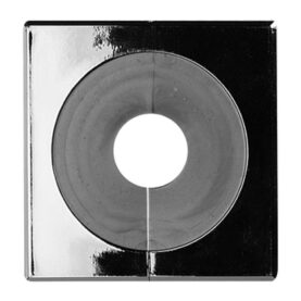 VULKBRICKA 12-22 MM 48X48 MM ENKEL DELBAR FÖRKROMAD FALUPLAST