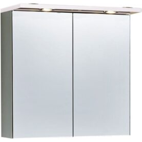 SPEGELSKÅP / BADRUMSSKÅP BAS 60 KOMPAKLAMINAT LED2 IP44 ALTERNA