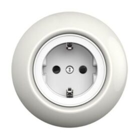 VÄGGUTTAG 1-VÄGS JORDAT SKR BP VIT RENOVA