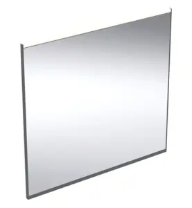 LJUSSPEGEL OPTION PLUS SQUARE 75X70 S DIREKT/INDIREKT BELYSNING, SVART GEBERIT