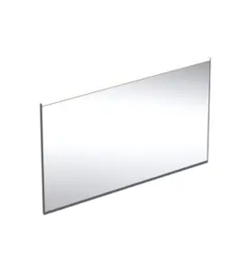 LJUSSPEGEL OPTION PLUS SQUARE 120X70 S DIREKT/INDIREKT BELYSNING, SVART GEBERIT