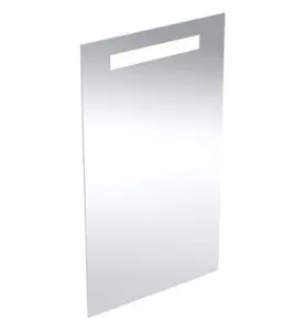 LJUSSPEGEL OPTION BASIC SQUARE 40X70 BELYSNING UPPTILL, ALUMINIUM GEBERIT