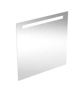 LJUSSPEGEL OPTION BASIC SQUARE 70X70 BELYSNING UPPTILL, ALUMINIUM GEBERIT