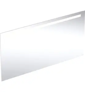 LJUSSPEGEL OPTION BASIC SQUARE 140X70 BELYSNING UPPTILL, ALUMINIUM GEBERIT