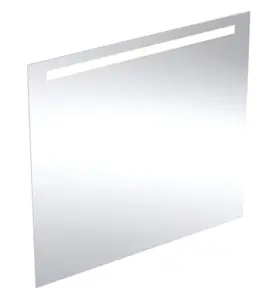 LJUSSPEGEL OPTION BASIC SQUARE 100X90 BELYSNING UPPTILL, ALUMINIUM GEBERIT