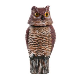 FÅGELSKRÄMMA GUARD OWL UGGLA SILVERLINE