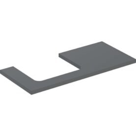 GEBERIT ONE BÄNKSKIVA 105 TS REKTANGULÄR VÄNSTER LAVA