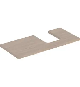 GEBERIT ONE BÄNKSKIVA 105 TS SKÅLFORM HÖGER EK