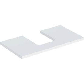 GEBERIT ONE BÄNKSKIVA 90 TS SKÅLFORM MITTEN VIT M