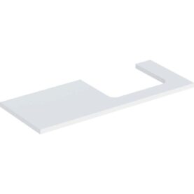 GEBERIT ONE BÄNKSKIVA 120 TS REKTANGULÄR HÖGER VIT M