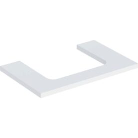 GEBERIT ONE BÄNKSKIVA 75 TS REKTANGULÄR MITTEN VIT M