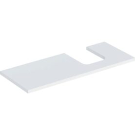 GEBERIT ONE BÄNKSKIVA 120 TS SKÅLFORM HÖGER VIT M