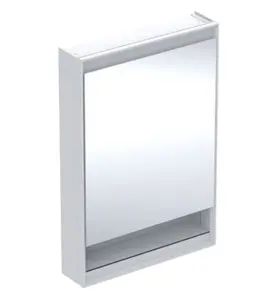 GEBERIT ONE SPEGELSKÅP 60 N COMFORTLIGHT 1D NISCH HÖ VIT