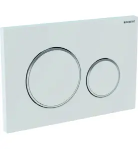 SPOLPLATTA SIGMA 20 MATT VIT, EASY TO CLEAN, GEBERIT