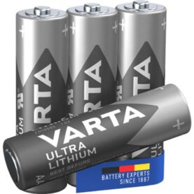 BATTERI ULTRA LITHIUM AA BLISTER 4-PACK VARTA
