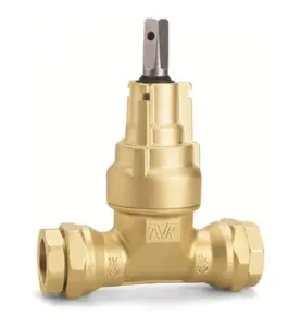SERVISVENTIL MÄSSING SKRUVKOPPLING DN32/40 MM AVK