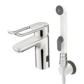 TVÄTTSTÄLLSBLANDARE CLINICA HYBRID THM, FKR, 3S, APPINST, BIDETTA