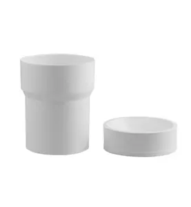 FÖRHÖJNINGSSTOS MED LUKTSTOPP 150X110 VIT FALUPLAST