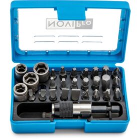 BITSSET VVS MED BÄLTESCLIPS 29 DELAR NOVIPRO