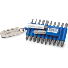 BITSSET MED BÄLTESCLIPS 22 DELAR NOVIPRO