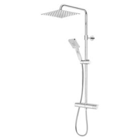 TAKDUSCHPAKET ESTETIC SQUARE 150 CC KROM GBG