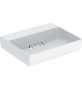 GEBERIT ONE TVÄTTSTÄLL 50X41 REKTANGULÄR U KRANHÅL UH VIT