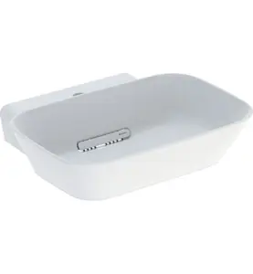 GEBERIT ONE TVÄTTSTÄLL 50X42,5 SKÅLFORM M KRANHÅL UH VIT
