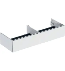 GEBERIT ONE UNDERSKÅP 135 MED TVÅ LÅDOR 135X47 VIT MATT