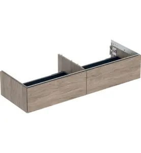 GEBERIT ONE UNDERSKÅP 135 MED TVÅ LÅDOR 135X47 VALNÖT