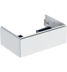 GEBERIT ONE UNDERSKÅP 75 MED EN LÅDA 75X47 VIT MATT
