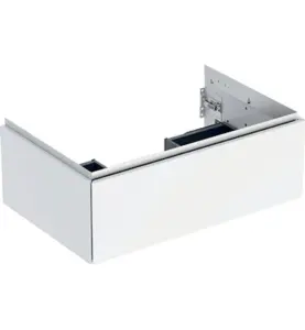GEBERIT ONE UNDERSKÅP 75 MED EN LÅDA 75X47 VIT BLANK