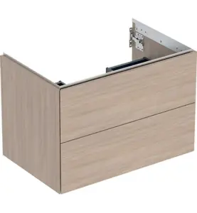 GEBERIT ONE UNDERSKÅP 75 MED TVÅ LÅDOR 75X47 EK
