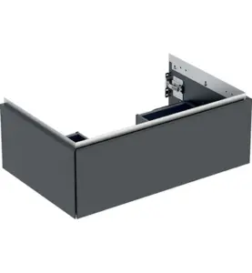 GEBERIT ONE UNDERSKÅP 75 MED EN LÅDA 75X47 SVART