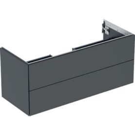 GEBERIT ONE UNDERSKÅP 120 MED TVÅ LÅDOR 120X47 SVART