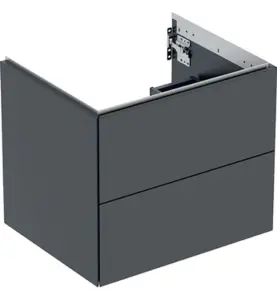 GEBERIT ONE UNDERSKÅP 60 MED TVÅ LÅDOR 60X47 SVART