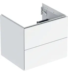 GEBERIT ONE UNDERSKÅP 60 MED TVÅ LÅDOR 60X47 VIT BLANK