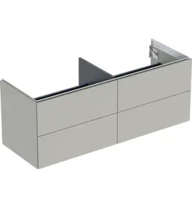 GEBERIT ONE UNDERSKÅP 135 MED 4 LÅDOR 135X47 GRÅBEIGE