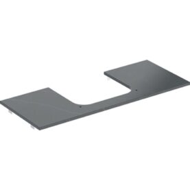 GEBERIT ONE BÄNKSKIVA 120  TS REKTANGULÄR M STENGODS SV