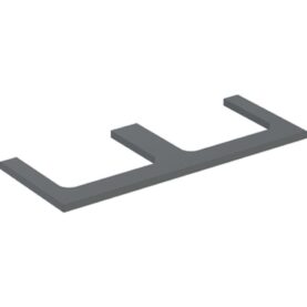GEBERIT ONE BÄNKSKIVA 120 2XTS, REKTANGULÄR LAVA