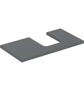 GEBERIT ONE BÄNKSKIVA 90 TS SKÅLFORM HÖGER LAVA