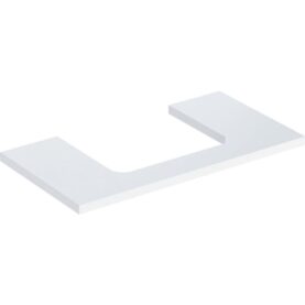 GEBERIT ONE BÄNKSKIVA 90 TS REKTANGULÄR MITTEN VIT BL.
