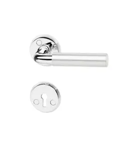 DÖRRHANDTAG A387 KROM/ALUMINIUM HABO