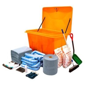 MOBILT SPILLKIT ENDAST OLJA 450 LITER INDUSAFE